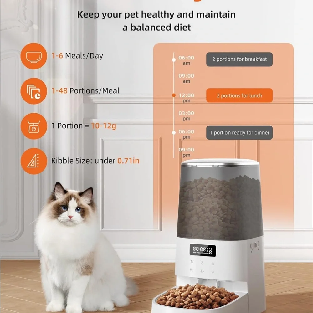 Such nice automatic cat feeder